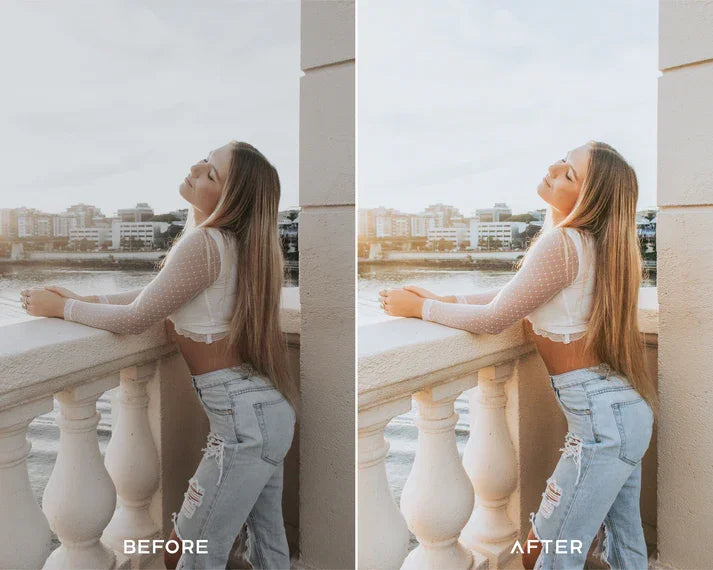 Light & Airy Preset & LUTs Collection – Bright & Dreamy Aesthetic