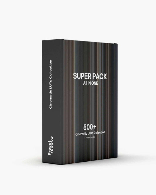 Preset Curator – Super Pack Cinematic LUT Collection