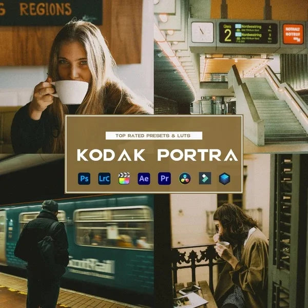 Kodak Portra Preset & LUTs Collection