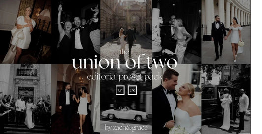 The Union of Two Preset Pack by Zach & Grace