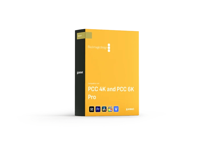 Gamut – BaseLUTs for Blackmagic Pocket Cinema Camera 6K Pro & 4K - Digital Presets