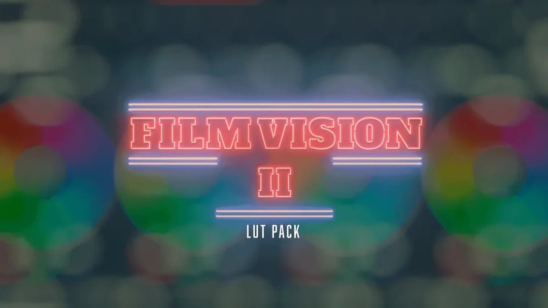 FilmVision V2 LUT Pack – Real 8mm, 16mm & 35mm Film Look for All LOG Footage - Digital Presets
