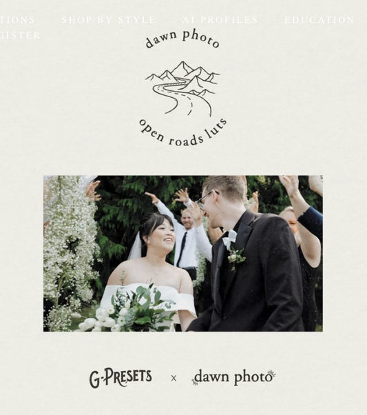 G-Presets – Open Roads LUTs