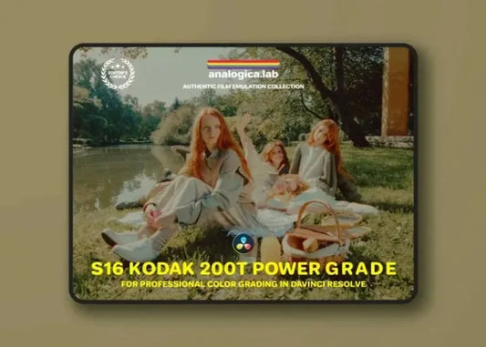 Analogica Lab – Super16 KODAK 200T Power Grade