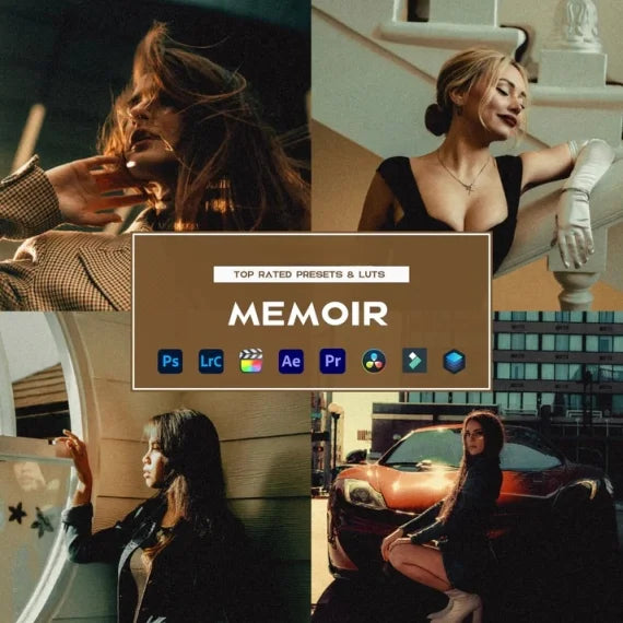 Memoir Preset & LUTs Collection – Timeless Vintage Aesthetic
